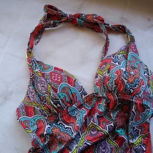 Victoria's Secret Paisley Tankini Top